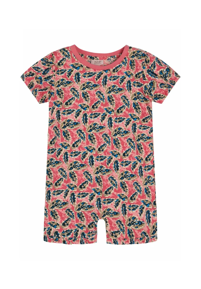 Jumpsuit - print rose blue