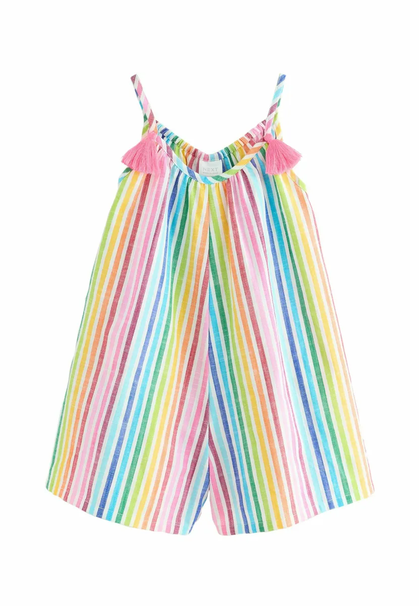 Jumpsuit - rainbow stripe