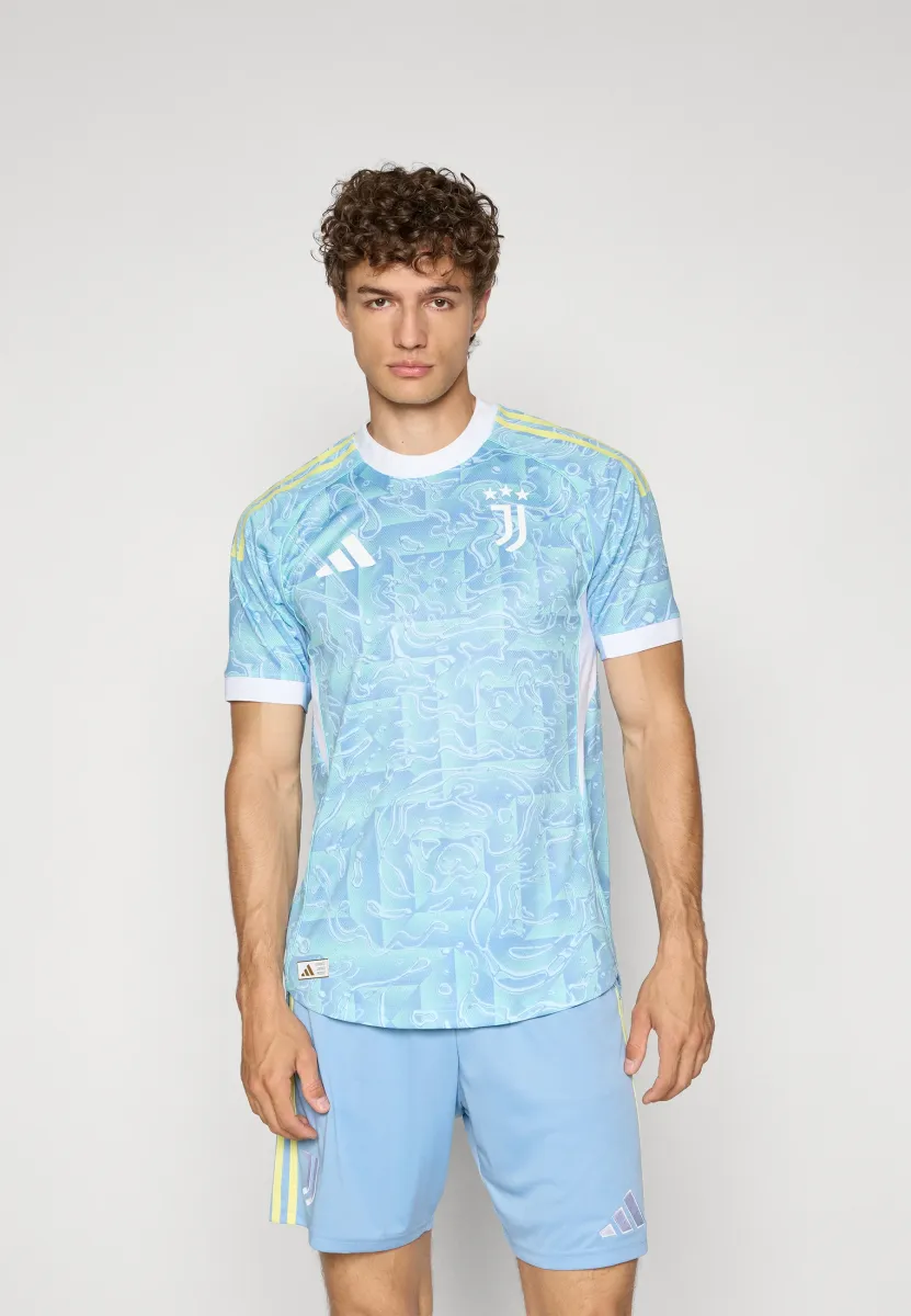 JUVENTUS 25/26 AWAY AUTHENTIC JERSEY - Vereinsmannschaften - ash blue