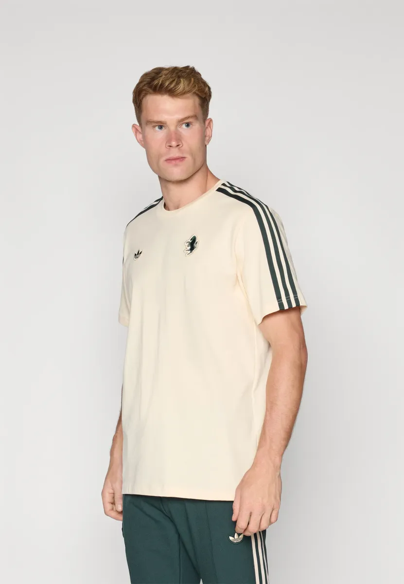 JUVENTUS TURIN ICON TEE - Vereinsmannschaften - ecru tint
