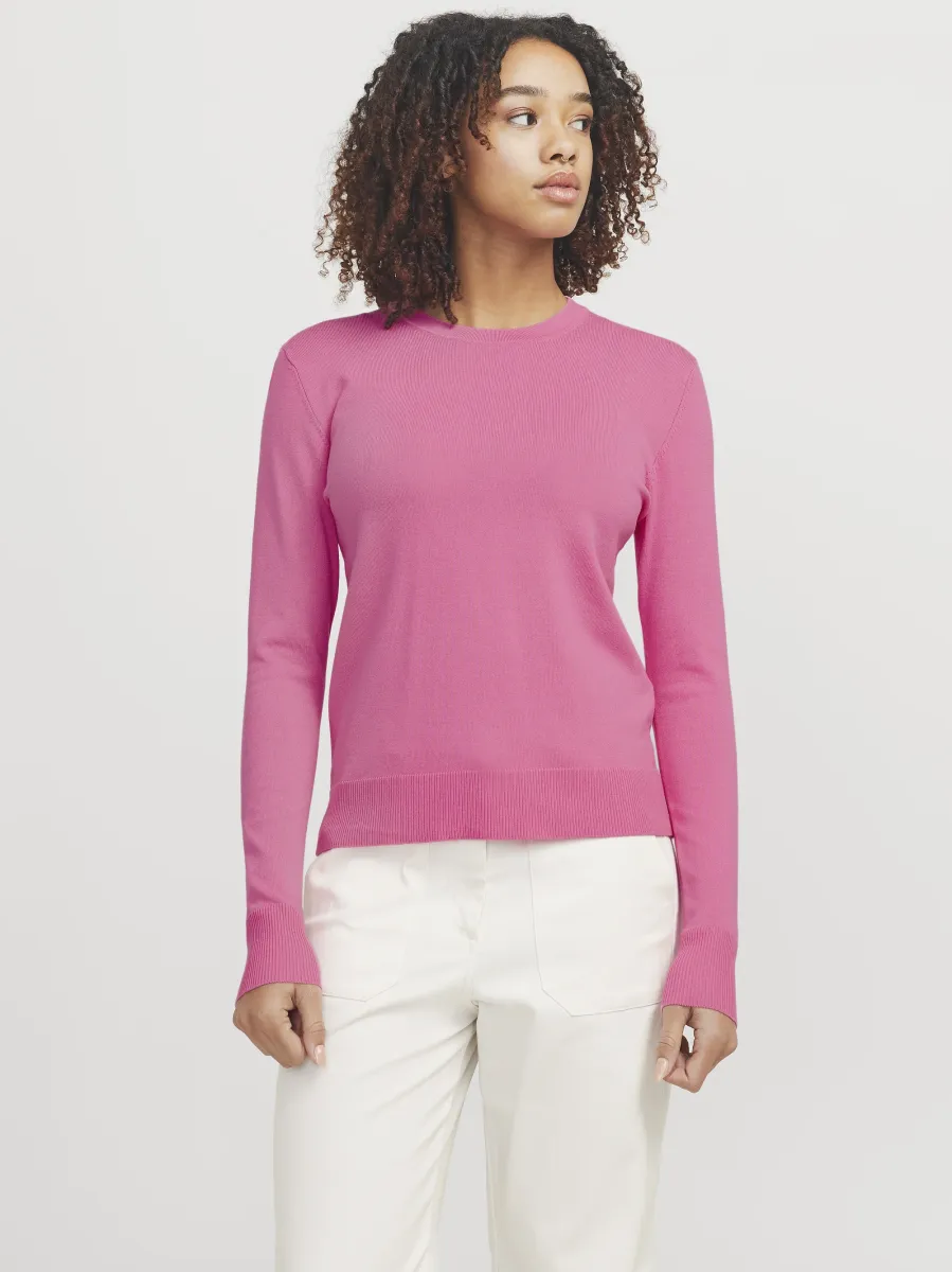 JXCARA COMFY CREW NECK - Strickpullover - morning glory