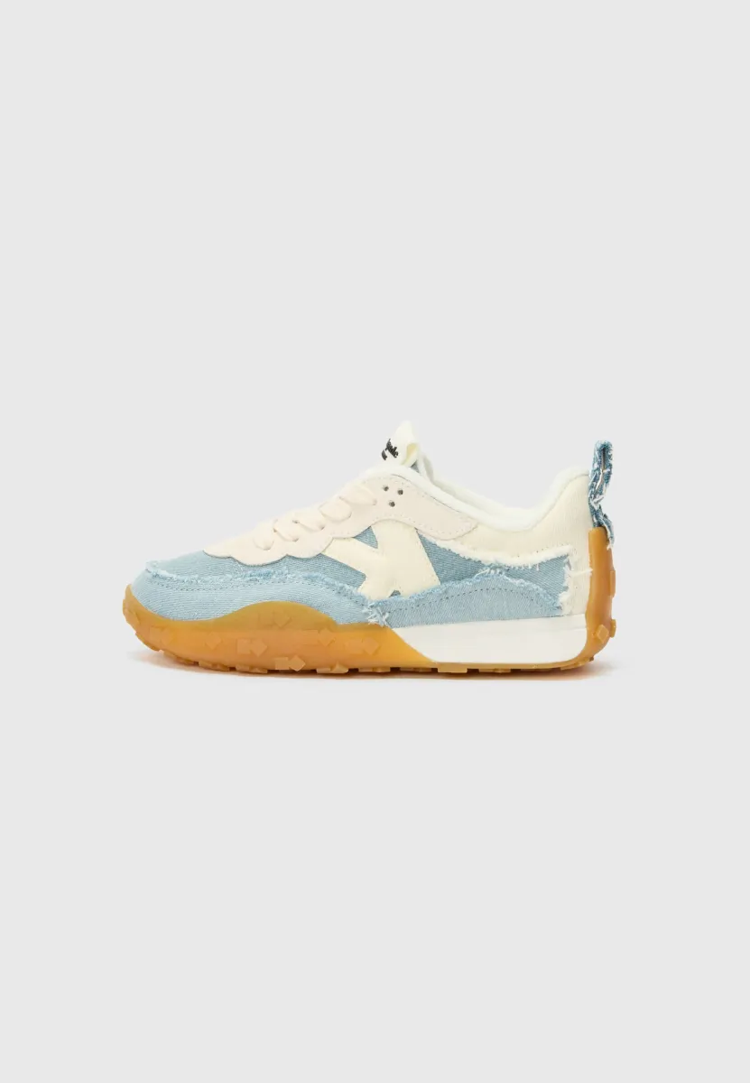 K AS IN KATE RUNNER - Sneaker low - light blue/cream multi