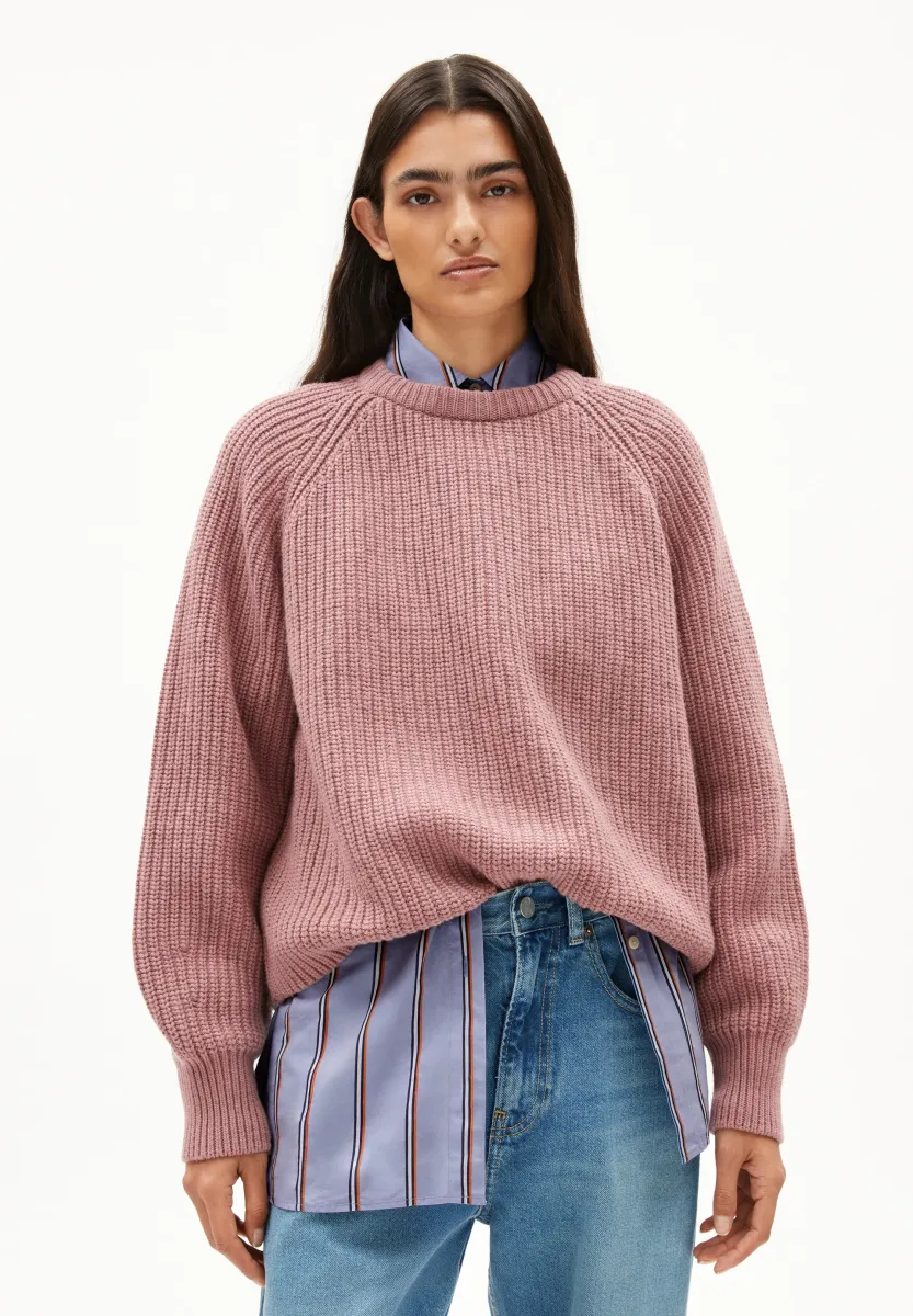 KAAGI - Strickpullover - light berry