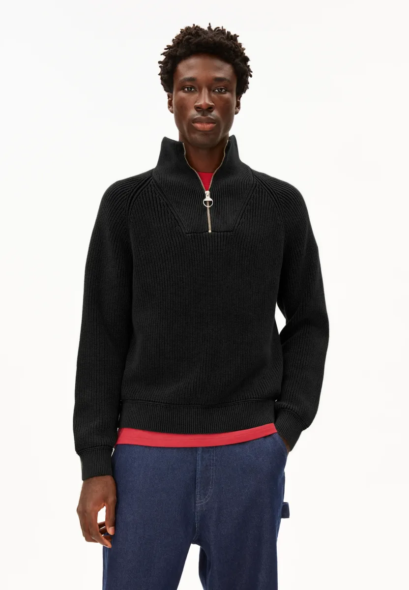 KAALVES DYE - Strickpullover - black