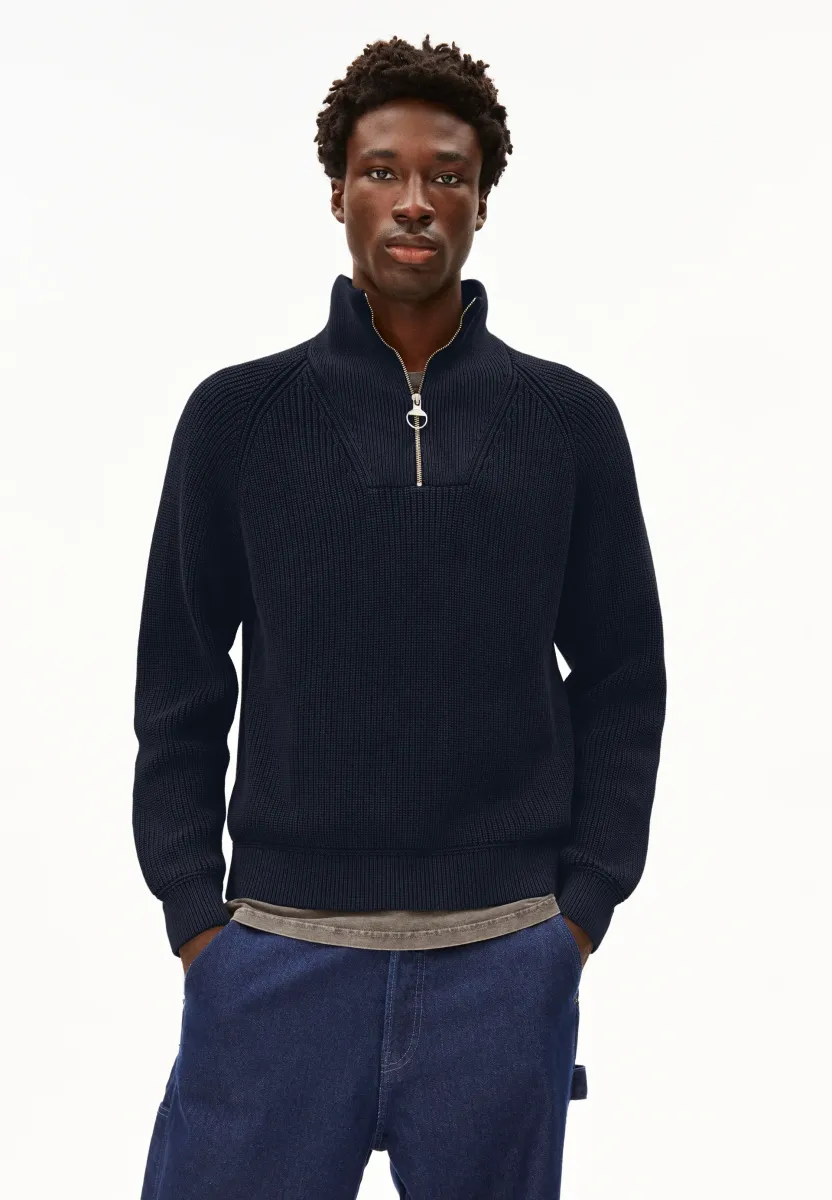 KAALVES DYE - Strickpullover - night sky