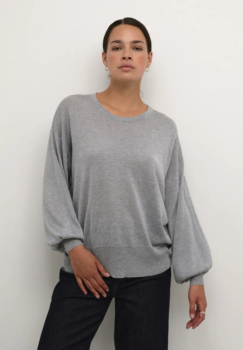 KAANKRA - Strickpullover - grey melange