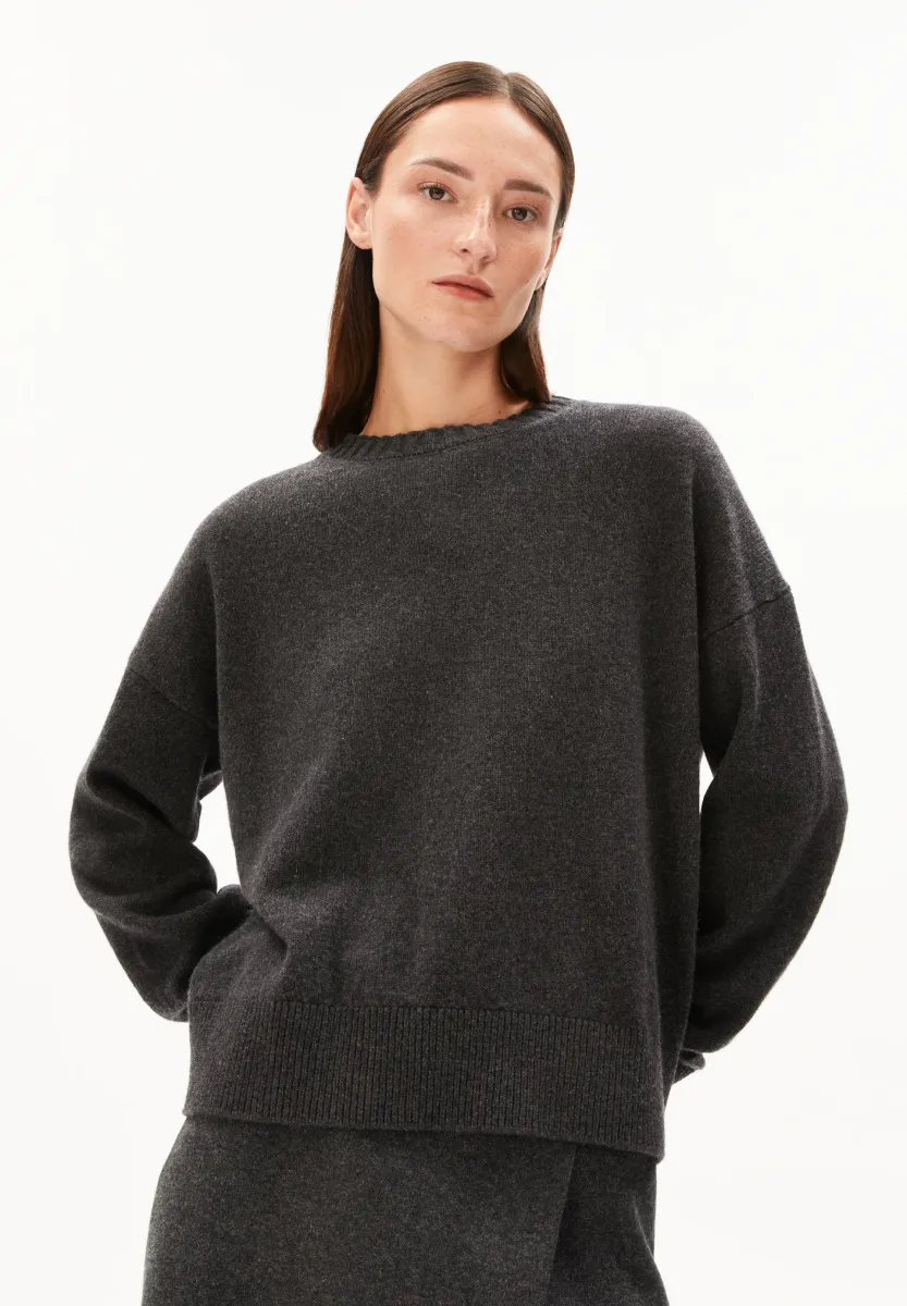 KAARALI - Strickpullover - steel melange