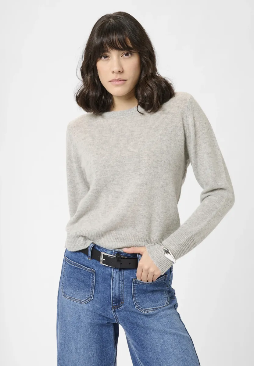 KAcashie Pullover - Strickpullover - grey melange
