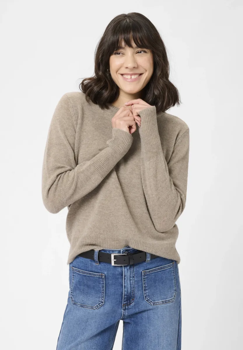 KAcashie Pullover - Strickpullover - morel melange