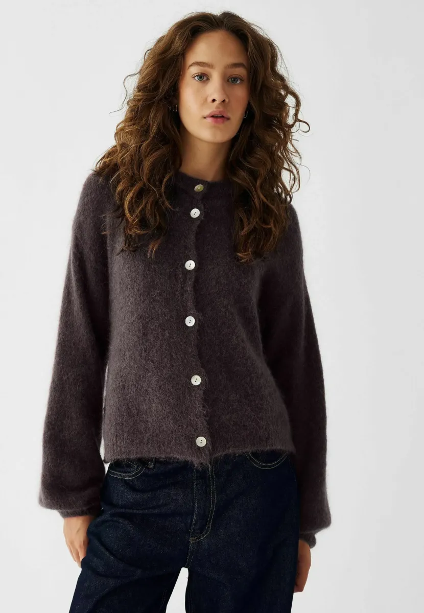 KAE - Strickjacke - chocolate