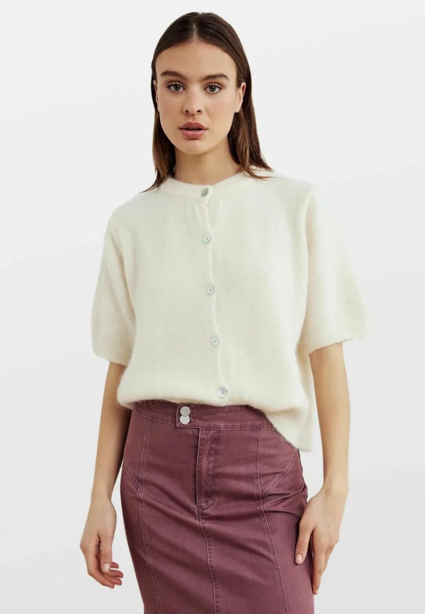 KAE - Strickjacke - oyster