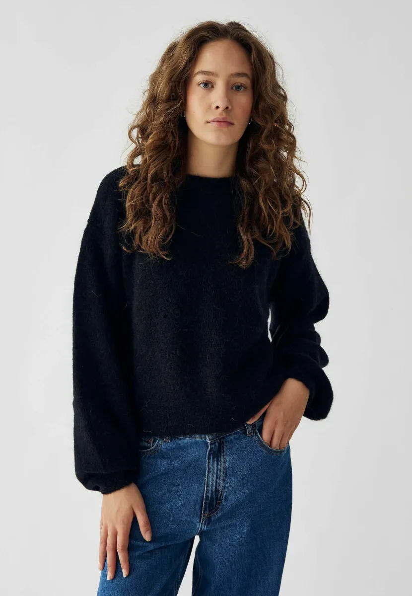 KAE - Strickpullover - black
