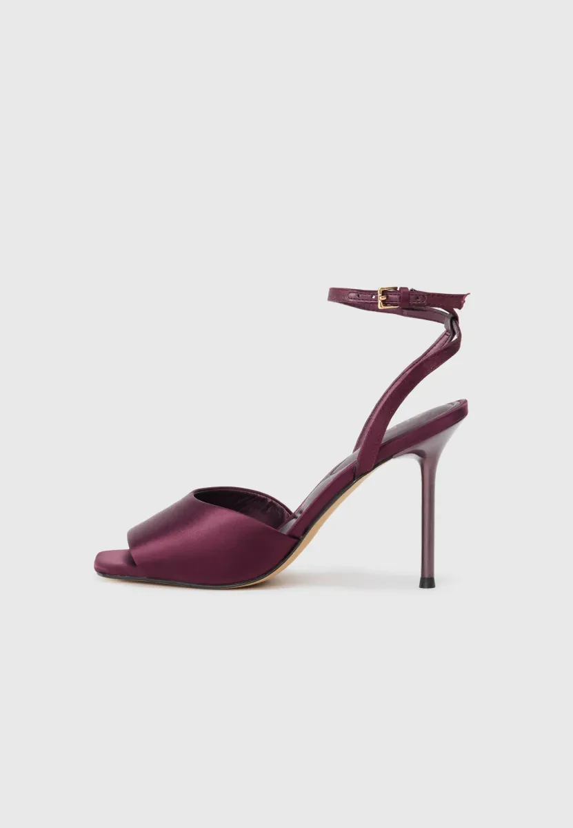 KAIASIEN - High Heel Sandalette - bordo