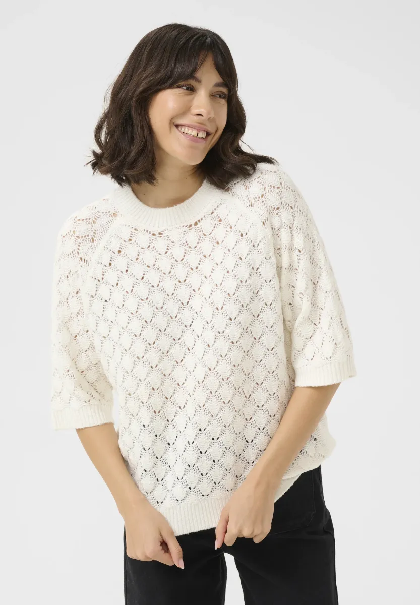 KAKANI - Strickpullover - chalk