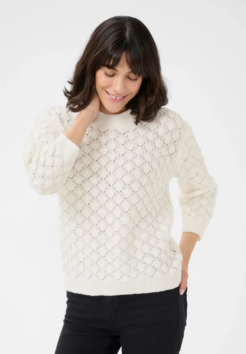 KAKANI - Strickpullover - chalk