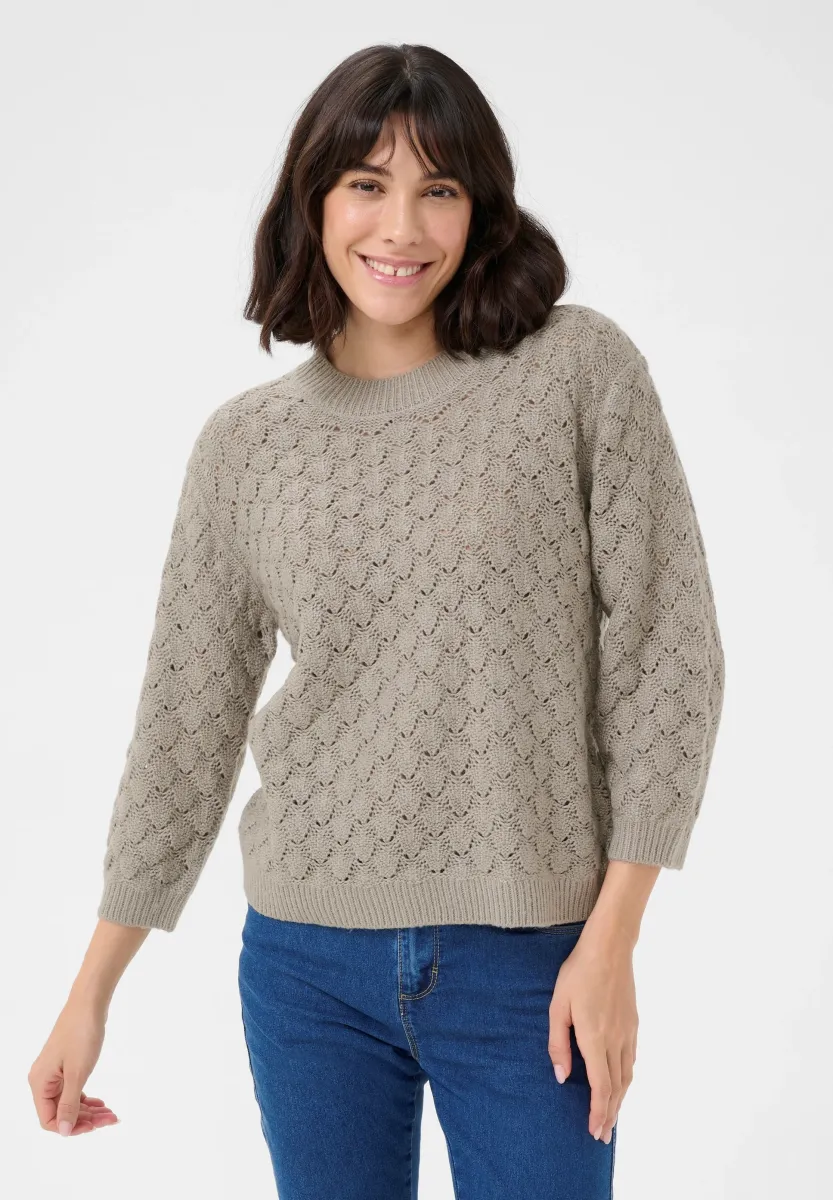 KAKANI - Strickpullover - elephant skin
