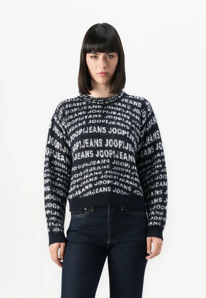 KALISSA - Strickpullover - open blue