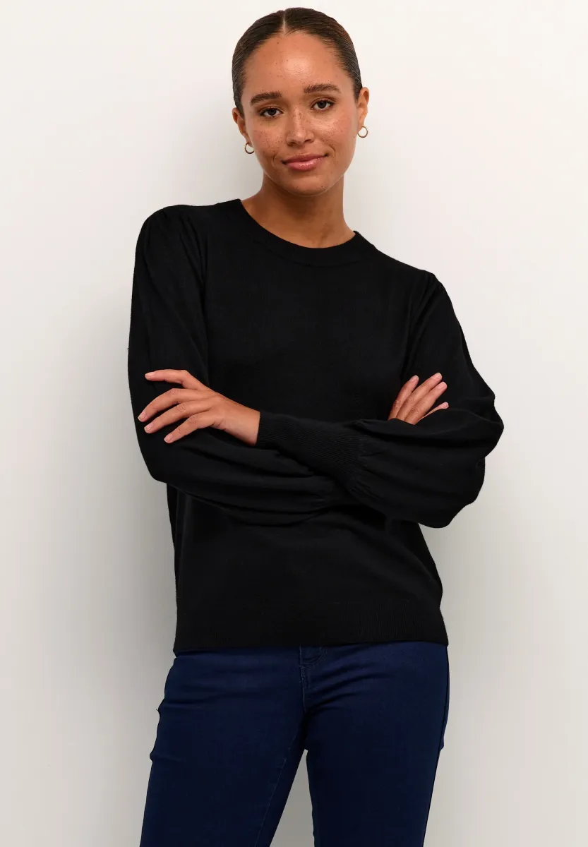 KALIZZA - Strickpullover - black deep
