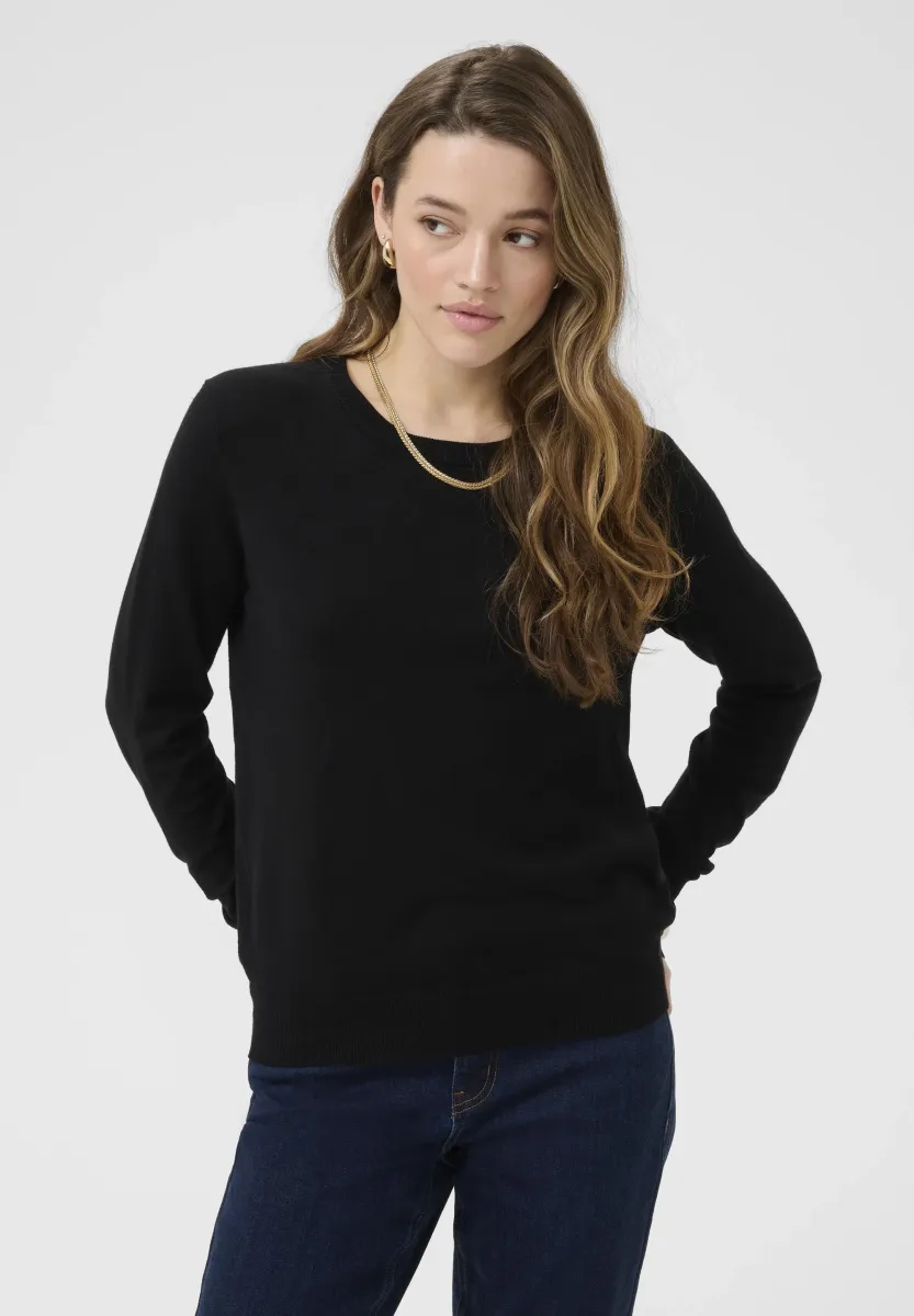 KALIZZA - Strickpullover - black deep