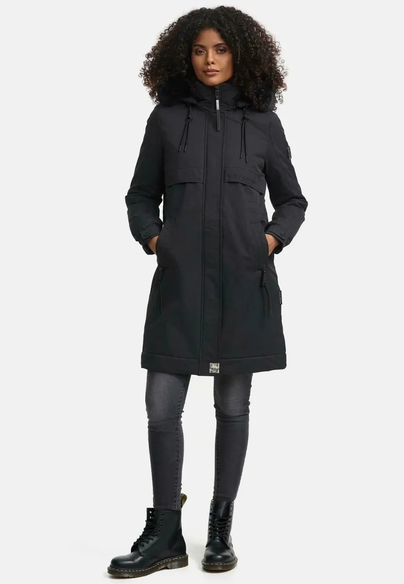 KALTWETTERRETTER - Parka - black