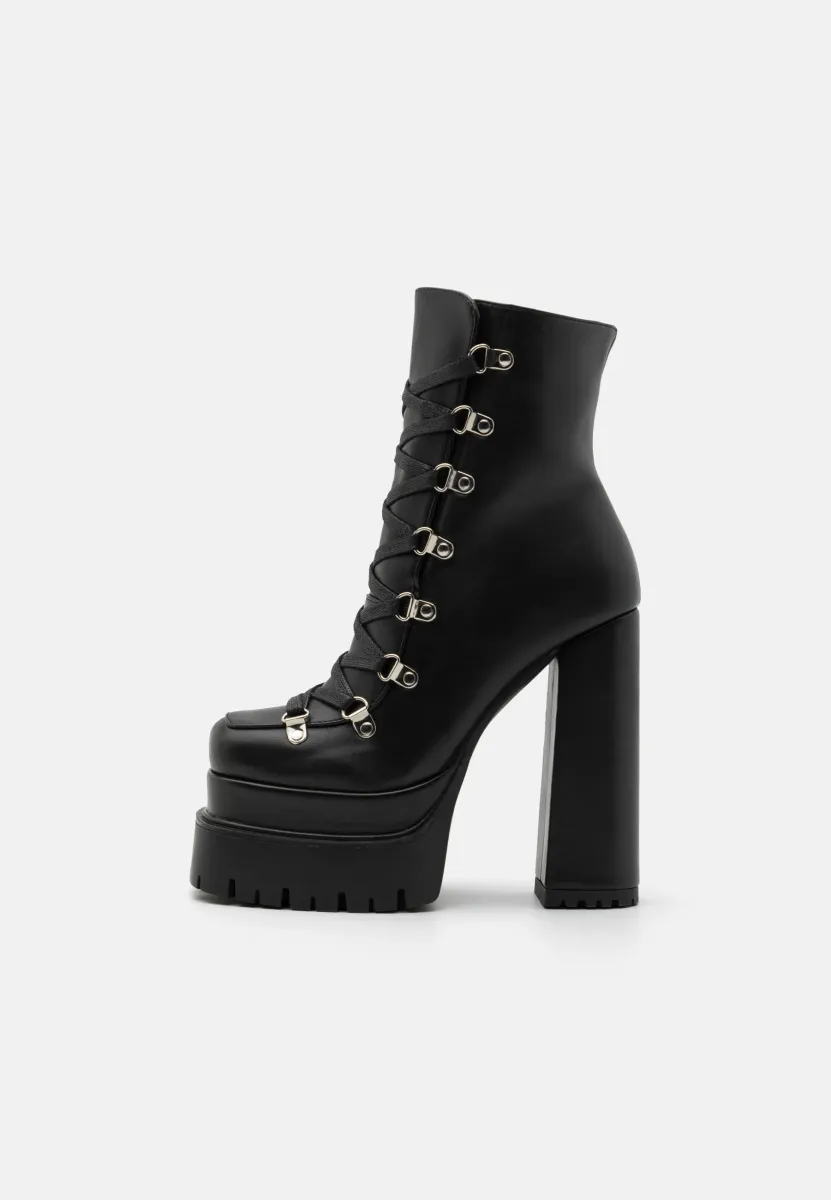 KAMALA - Plateaustiefelette - black