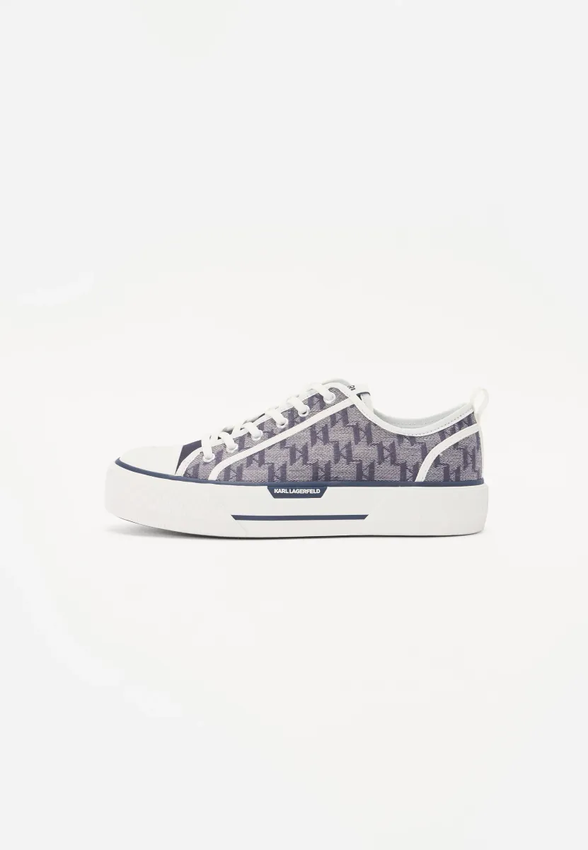 KAMPUS MAX - Sneaker low - blue/white