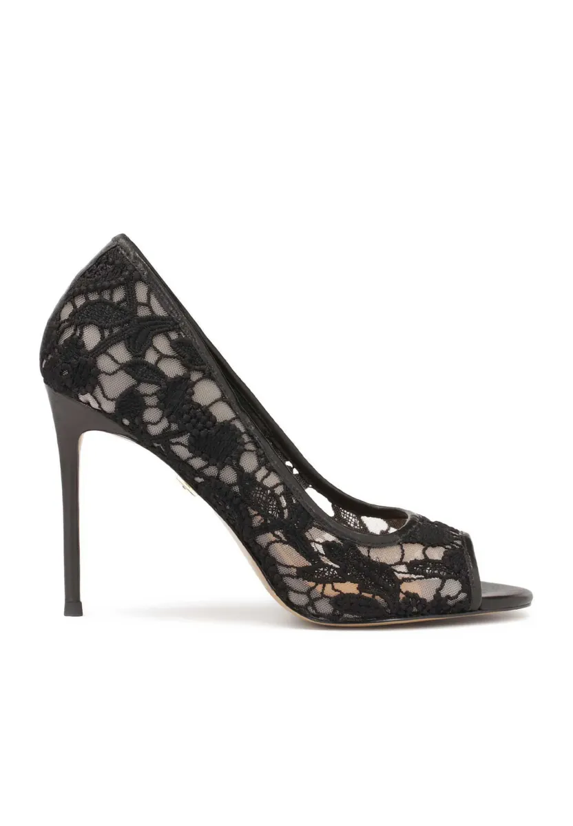 KANA - High Heel Peeptoe - black
