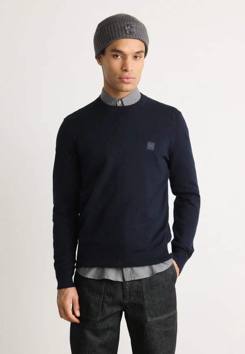 KANOVANO - Strickpullover - dark blue