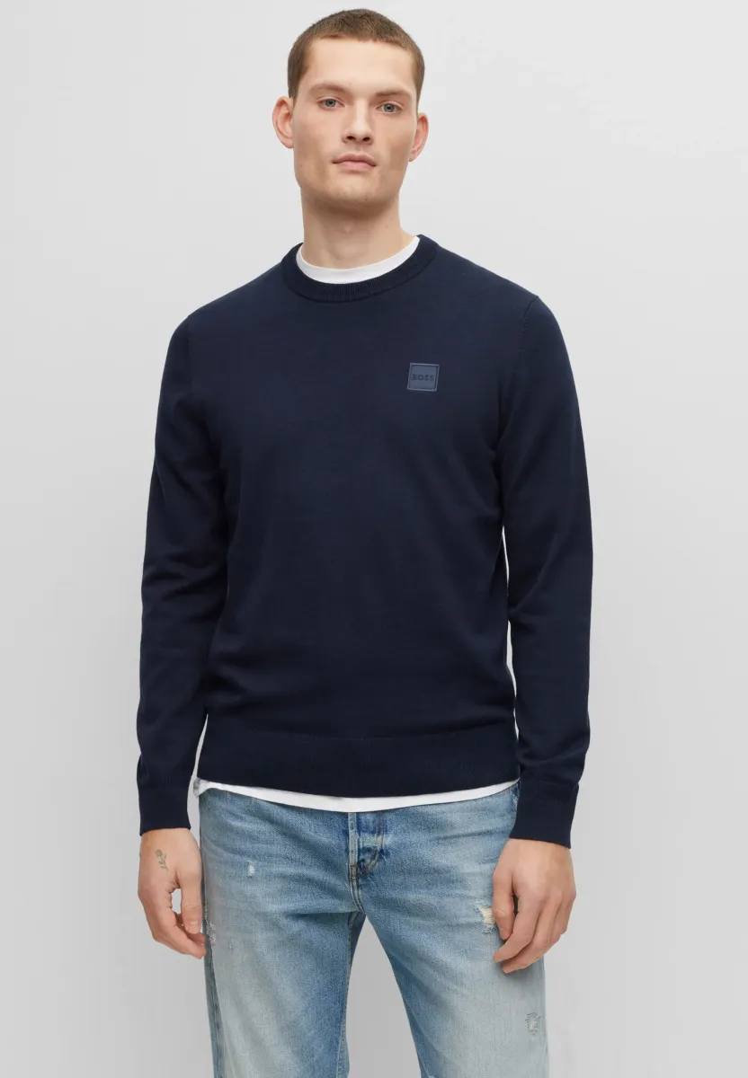 KANOVANO - Strickpullover - dark blue