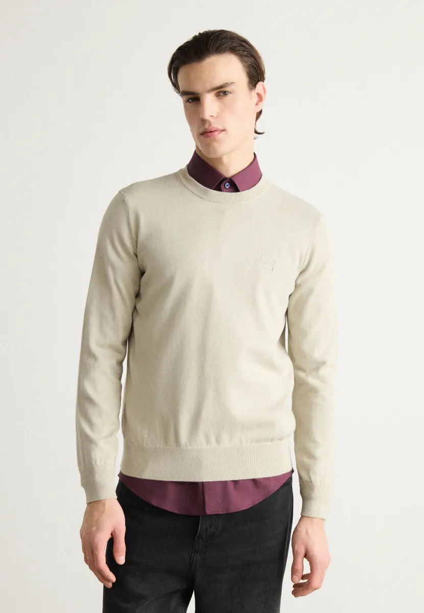 KANOVANO - Strickpullover - light beige