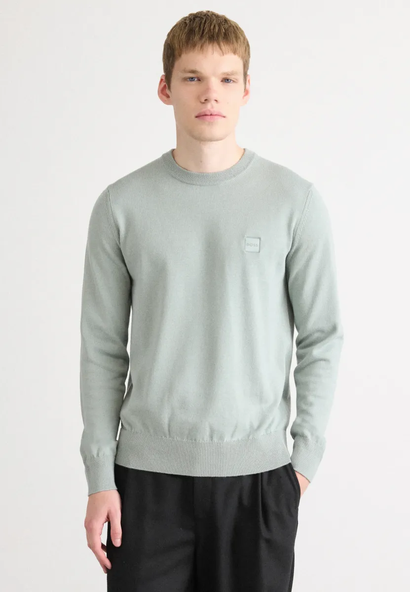 KANOVANO - Strickpullover - open green