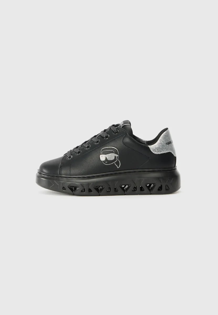 KAPRI KITE - Sneaker low - black/silver-coloured