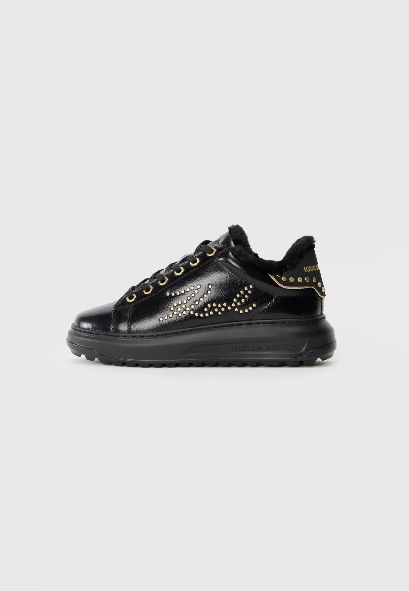 KAPRI LUG SIGNIA - Sneaker low - black/gold-coloured