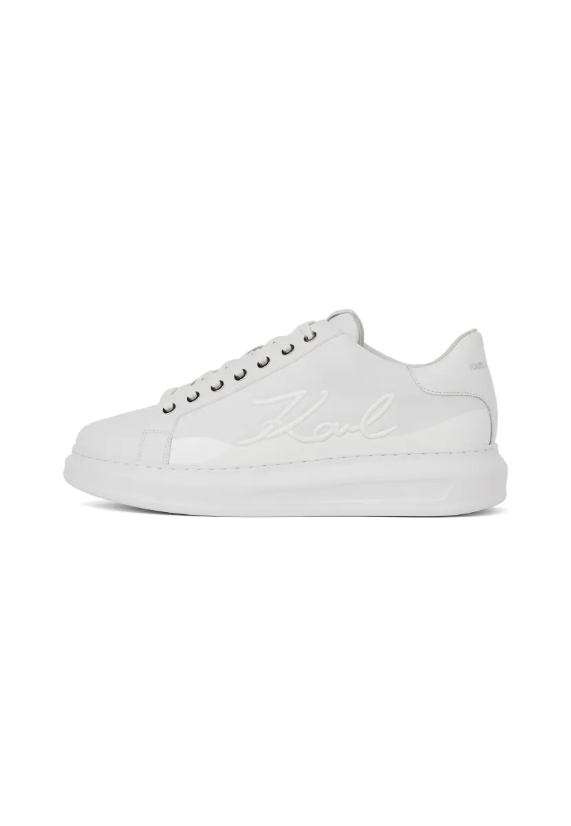 KAPRI MENS KARL SIGNIA SHINE - Sneaker low - white lthr / mono