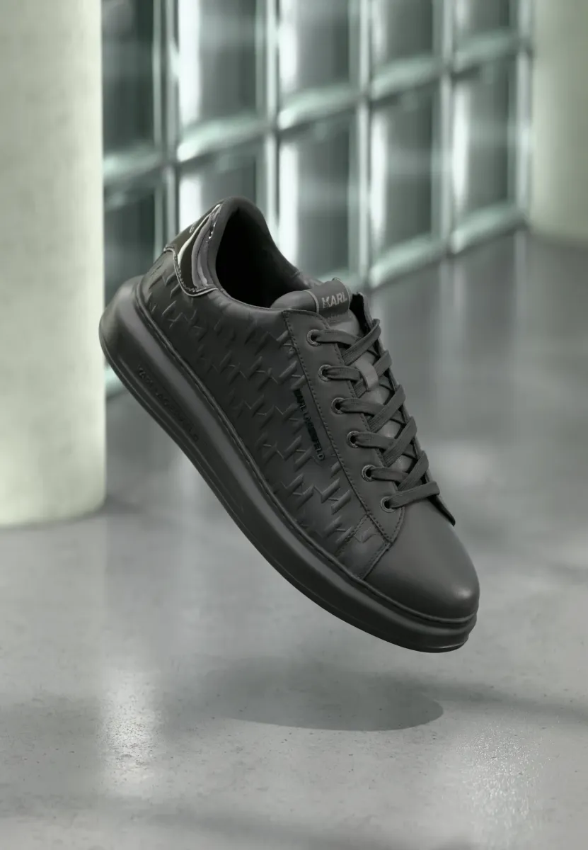 KAPRI MENS MONOGRAM EMBOSS  - Sneaker low - black