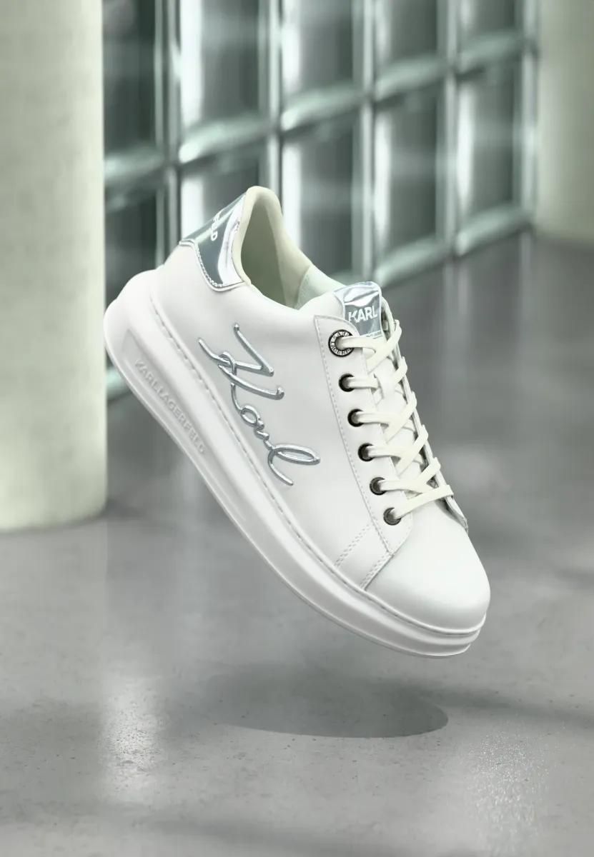 KAPRI SIGNIA LACE - Sneaker low - white/iridescent