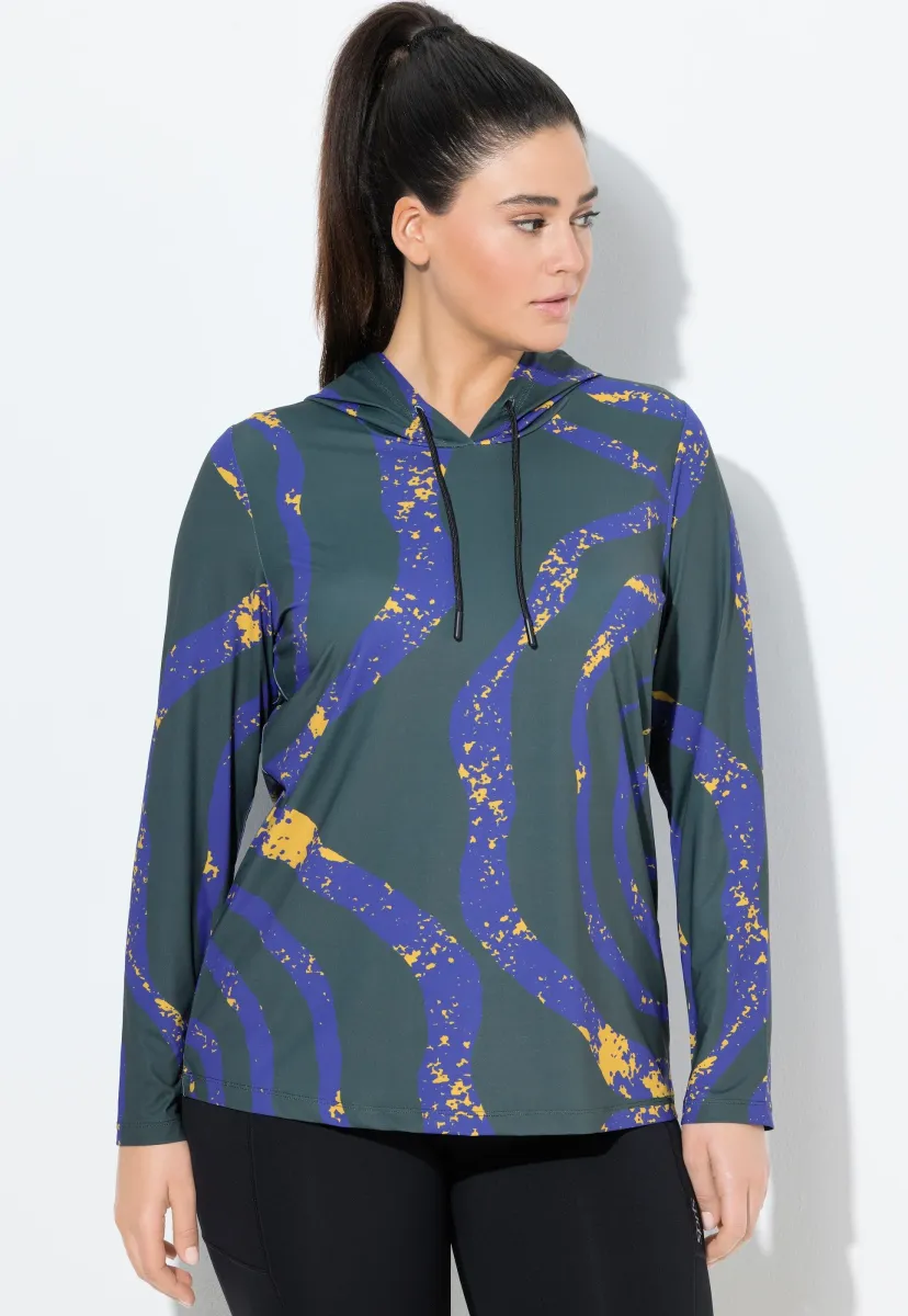 KAPUZE, LANGARM - Kapuzenpullover - marsh green