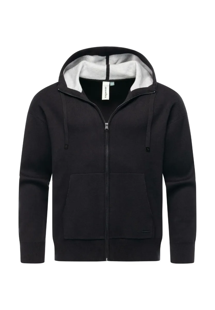 KAPUZEN - Sweatjacke - black