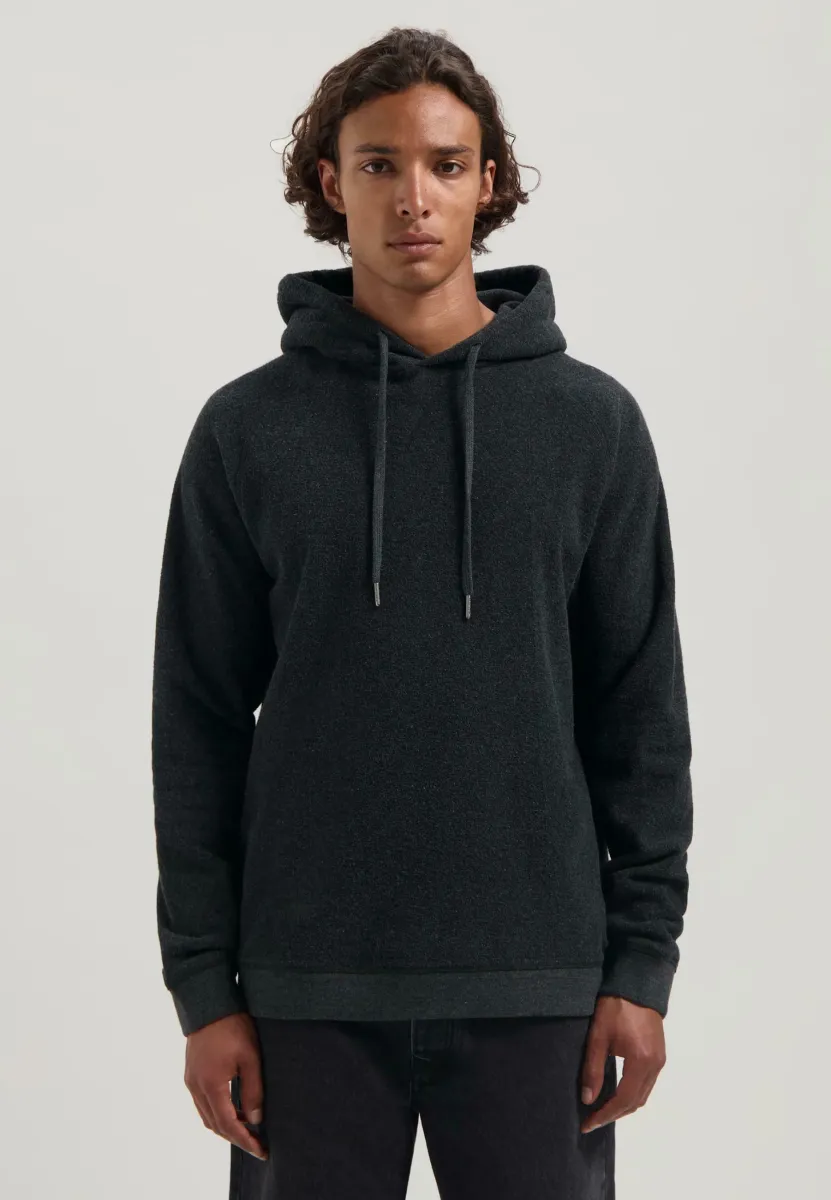 Kapuzenpullover - anthra melange