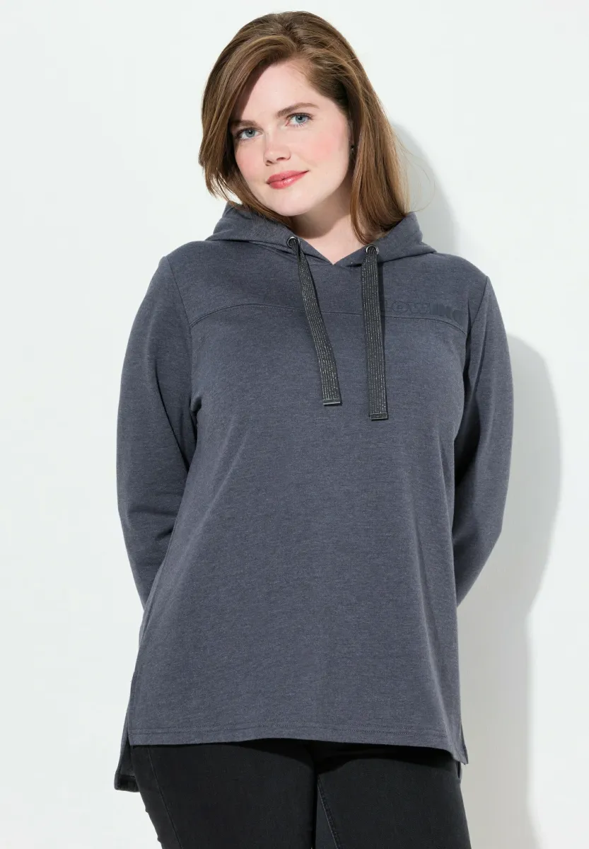 Kapuzenpullover - asphalt gray