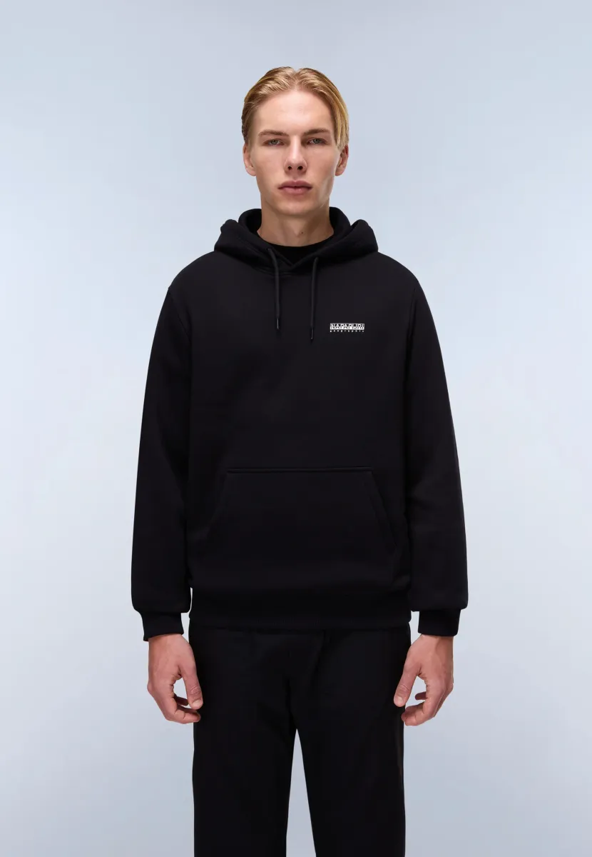 Kapuzenpullover - black beauty