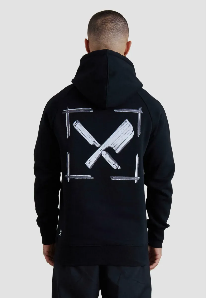 Kapuzenpullover - black