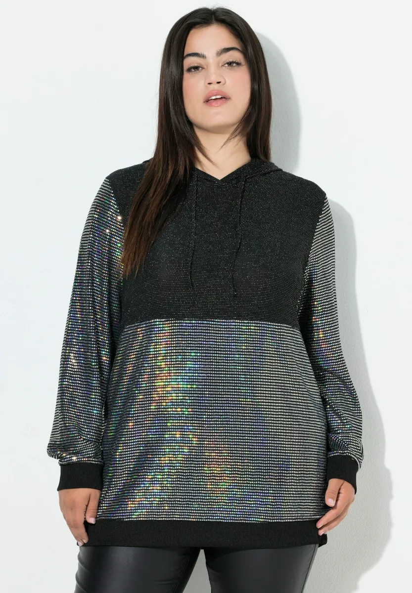 Kapuzenpullover - black