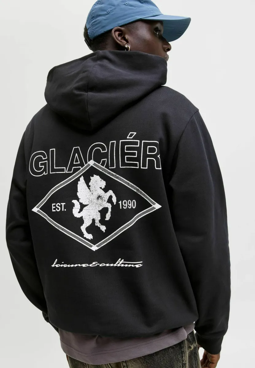 Kapuzenpullover - black