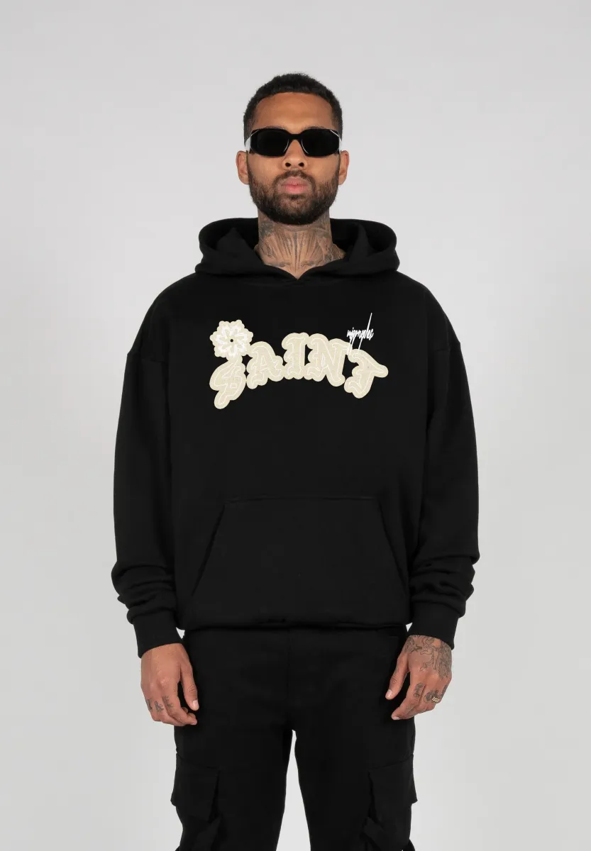Kapuzenpullover - black