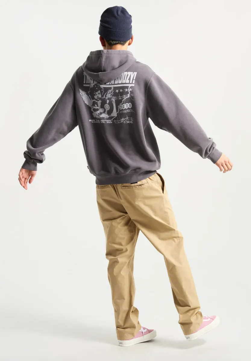 Kapuzenpullover - black