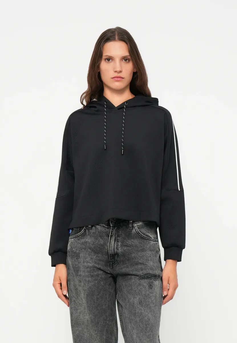 Kapuzenpullover - black