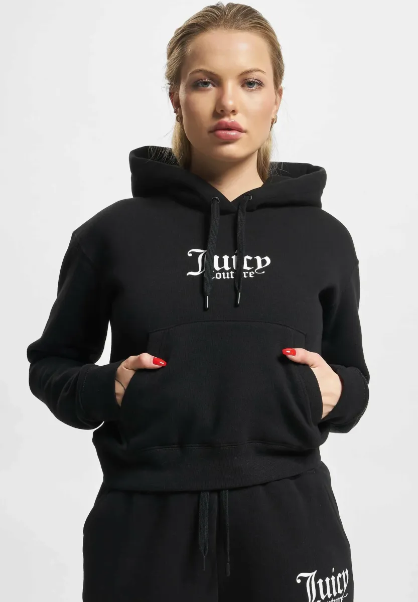 Kapuzenpullover - black