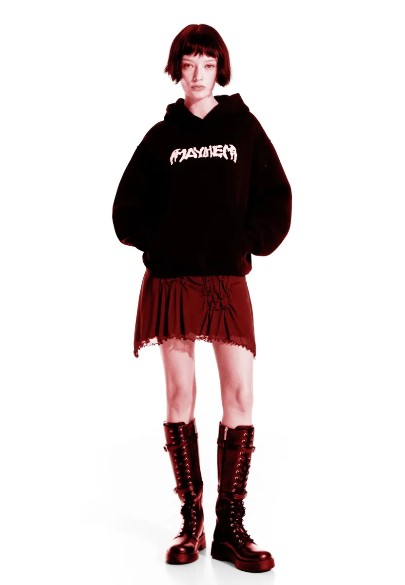 Kapuzenpullover - black