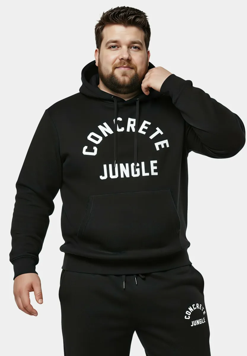 Kapuzenpullover - black